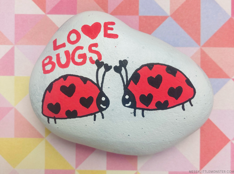 How to Paint This Valentine Painted Rock Set with Adorable Couples!