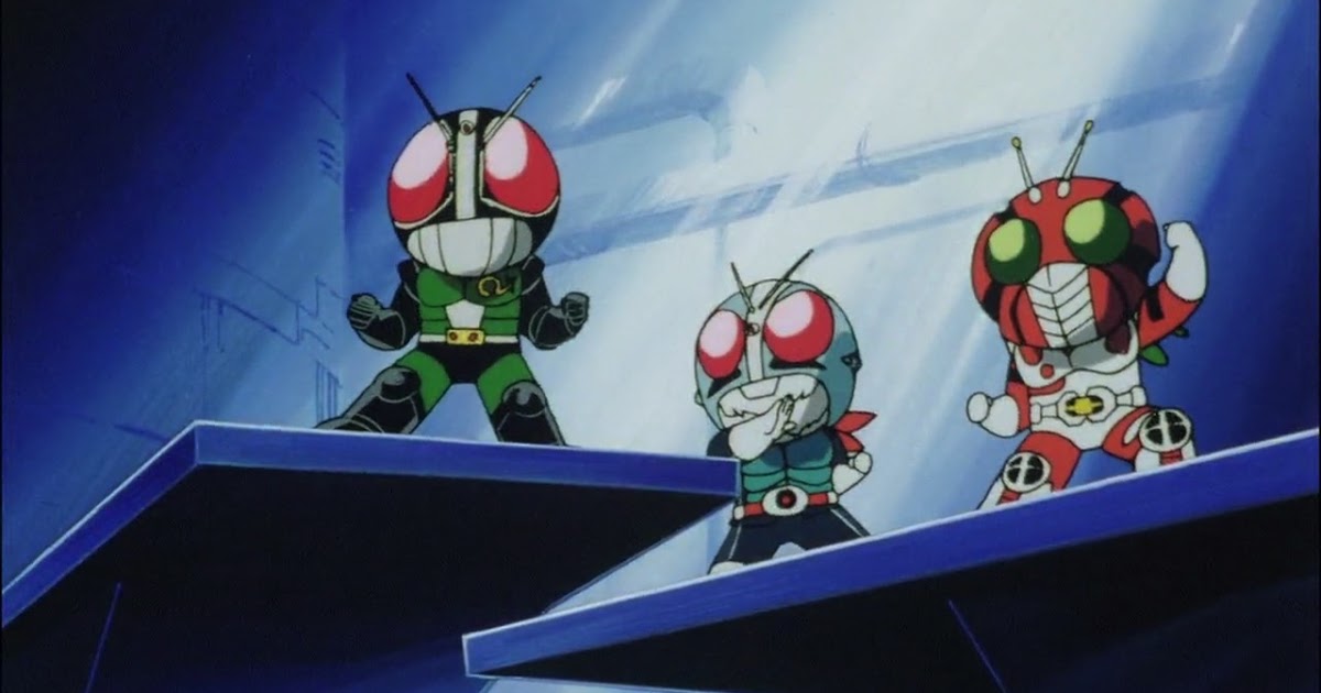 My Shiny Toy Robots: Anime REVIEW: Kamen Rider SD