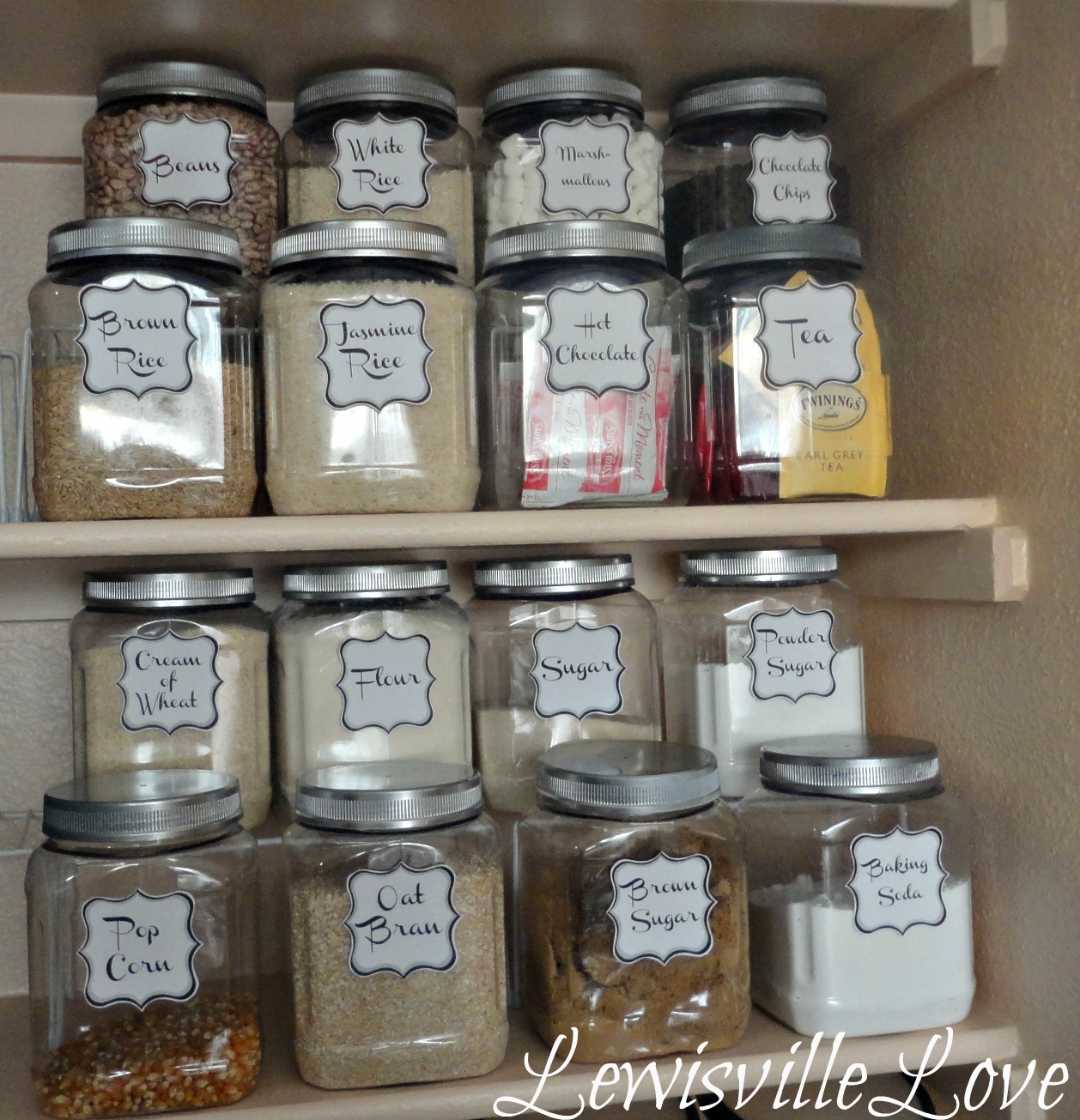 Lewisville Love: The Up-cycled Pantry Makeover!