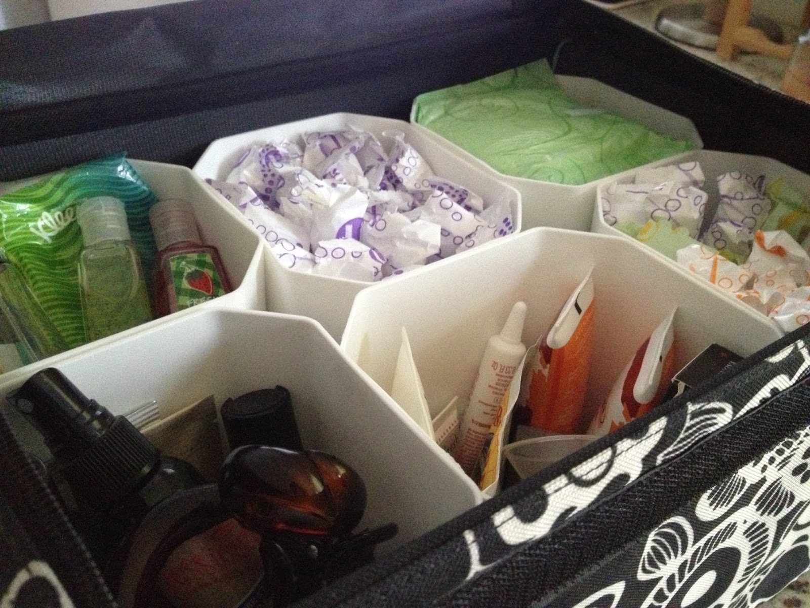 Hub Neat Blog Organized Challenge of the Week Feminine Products