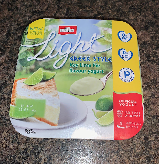 FOODSTUFF FINDS Muller Light Key Lime Pie Flavour Yoghurt (Asda) By