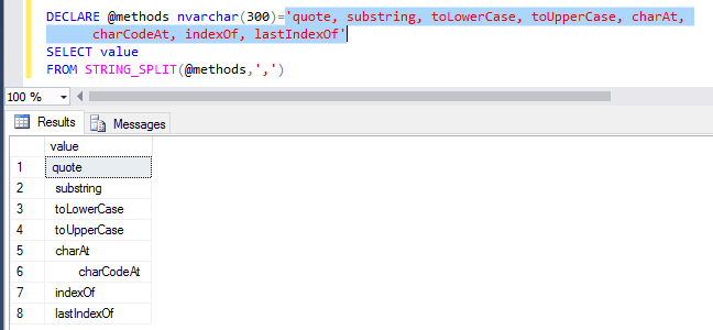 HodentekMSSS: String_split() is a new function in SQL Server 2016