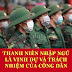 THANH NIÊN NHẬP NGŨ LÀ VINH DỰ VÀ TRÁCH NHIỆM CỦA CÔNG DÂN