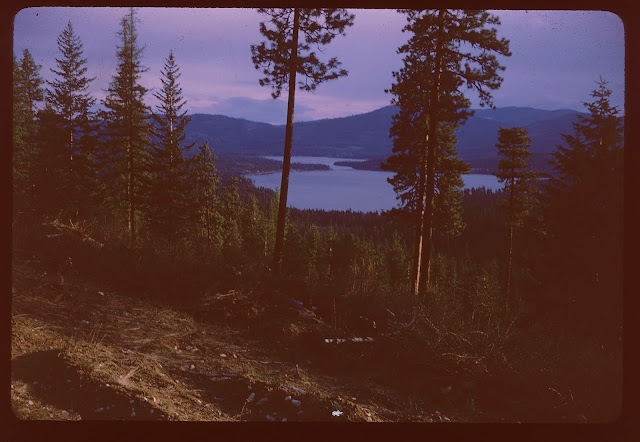 Inchelium 1966 Birdseye View Of Twin Lakes