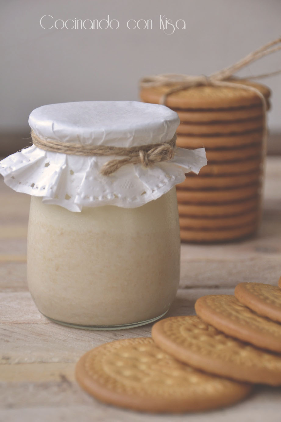  Yogur de galletas {Forma tradicional} 