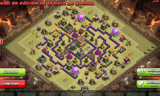 pix Aldea Ayuntamiento Nivel 8 Guerra guerra clash of clans clash of clans
