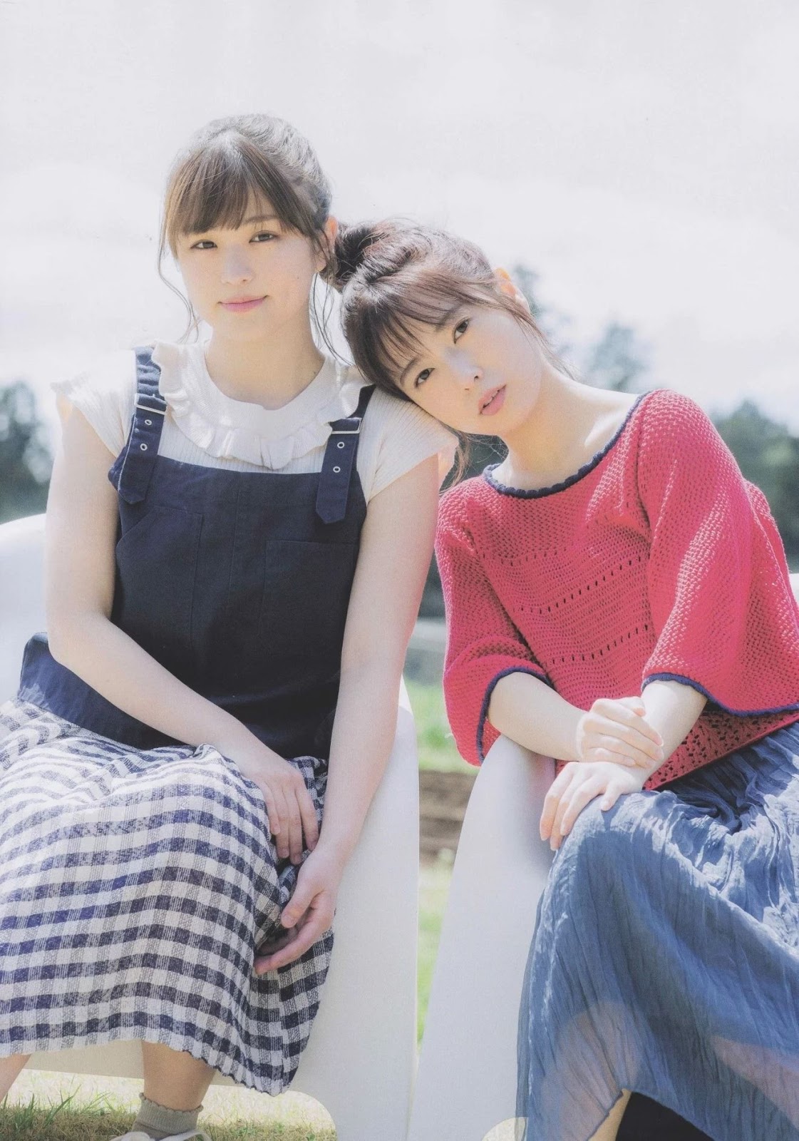 Yuri Saito 斉藤優里, Karin Ito 伊藤かりん, B.L.T. 2019.06 (ビー・エル・ティー 2019年6月号)