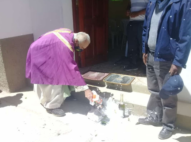 Einweihung der Kirche in Zapatera Bolivien