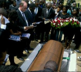 Goldie Is Laid To Rest