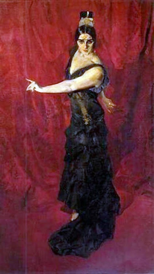 Retrato de Laura de San Telmo, Laura de San Telmo bailando, Joaquín Sorolla Bastida, Retratos de Joaquín Sorolla, Joaquín Sorolla, Retrato de Laura de San TelmoPintor español, Retratista español, Pintores Valencianos, Pintor Joaquín Sorolla, Joaquín Sorolla  y Bastida, Laura de San Telmo