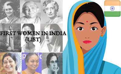 First Women in India