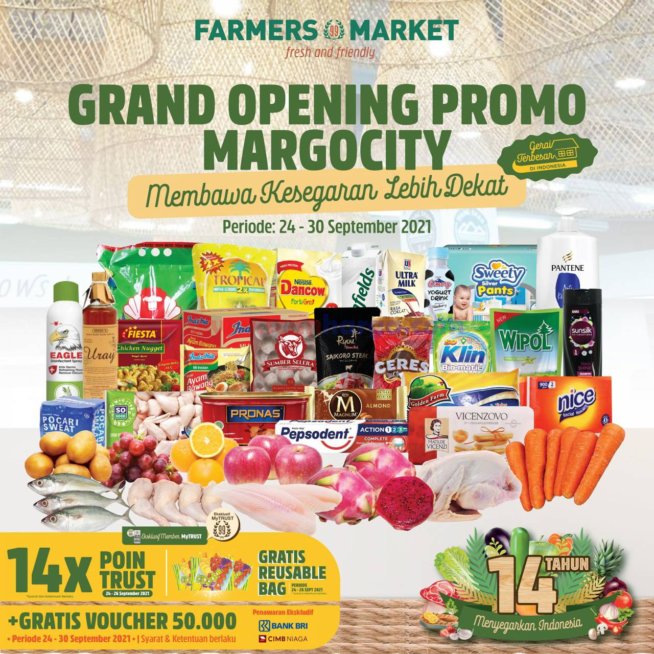 Farmers Market Margo City Depok Promo Grand Opening