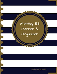 Monthly Bill Planner and Organizer: Budget Planning, Financial Planning Journal (Bill Tracker, Expense Tracker, Home Budget book/Extra Large)