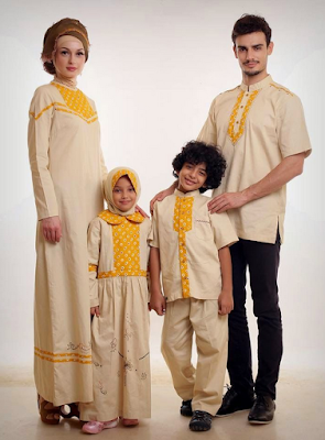 Baju Lebaran Untuk Keluarga Model Sambirit