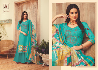 Alok Suits Jasleen Pashmina Collection At Diwan Fashion