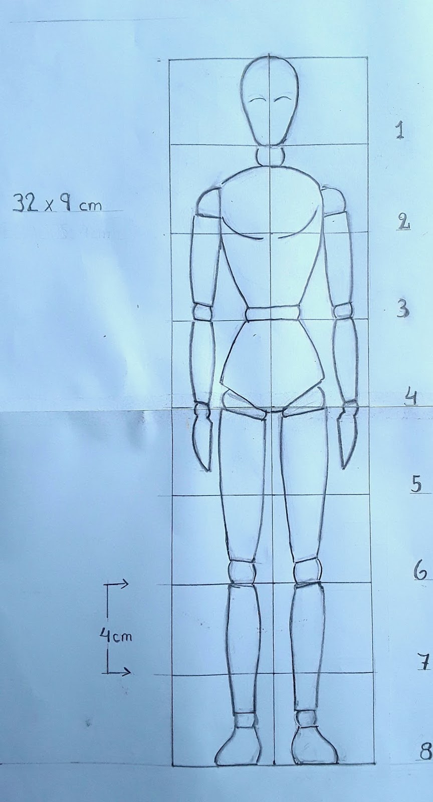 El Blog de Aldo: Proporciones en la figura humana