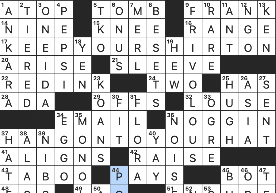 Rex Parker Does the NYT Crossword Puzzle Old World blackbird / TUE 29