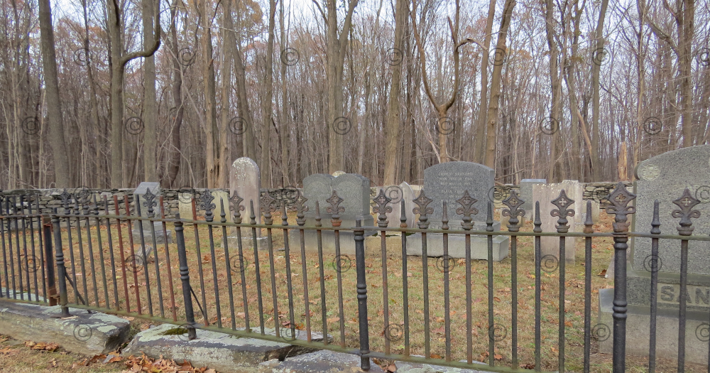 Anne's Creative Cornucopia Sanford Cemetery Gravestones Photograph