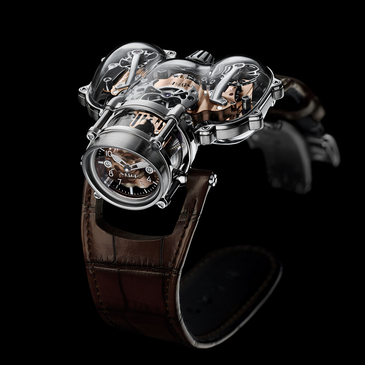 MB&F Horological Machine N°9 ‘Sapphire Vision’ Time and Watches