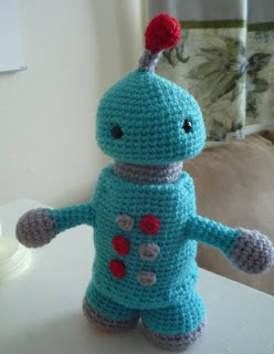 PATRON GRATIS ROBOT AMIGURUMI 238