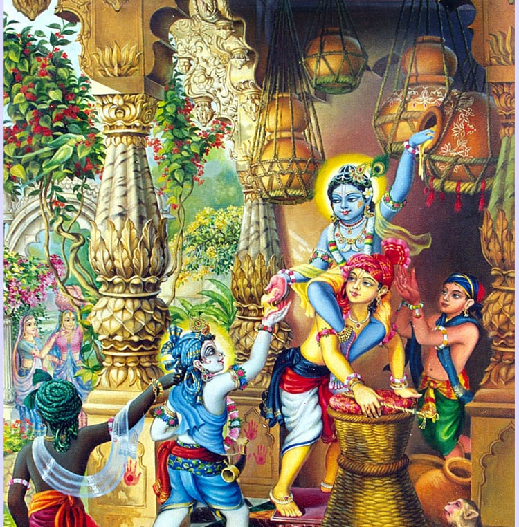 कृष्ण जन्माष्टमी पूजा विधि, भोग, व्रत एवं महत्व । Krishna Janmashtami, Dahi  Handi (Gokulashtami) Pooja Vidhi, vrat, mahtva in Hindi