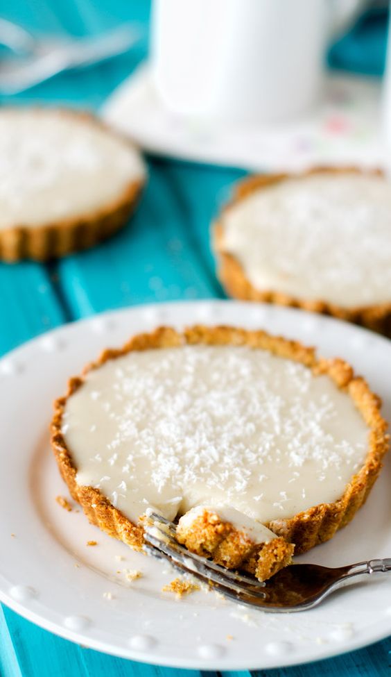 Coconut Cream Quinoa Tartlets vegan recipe meal prep