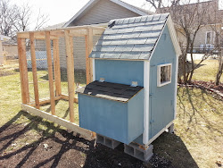 chicken coop urban quest tour sustainability repurposed transformation side sustainable materials shots before