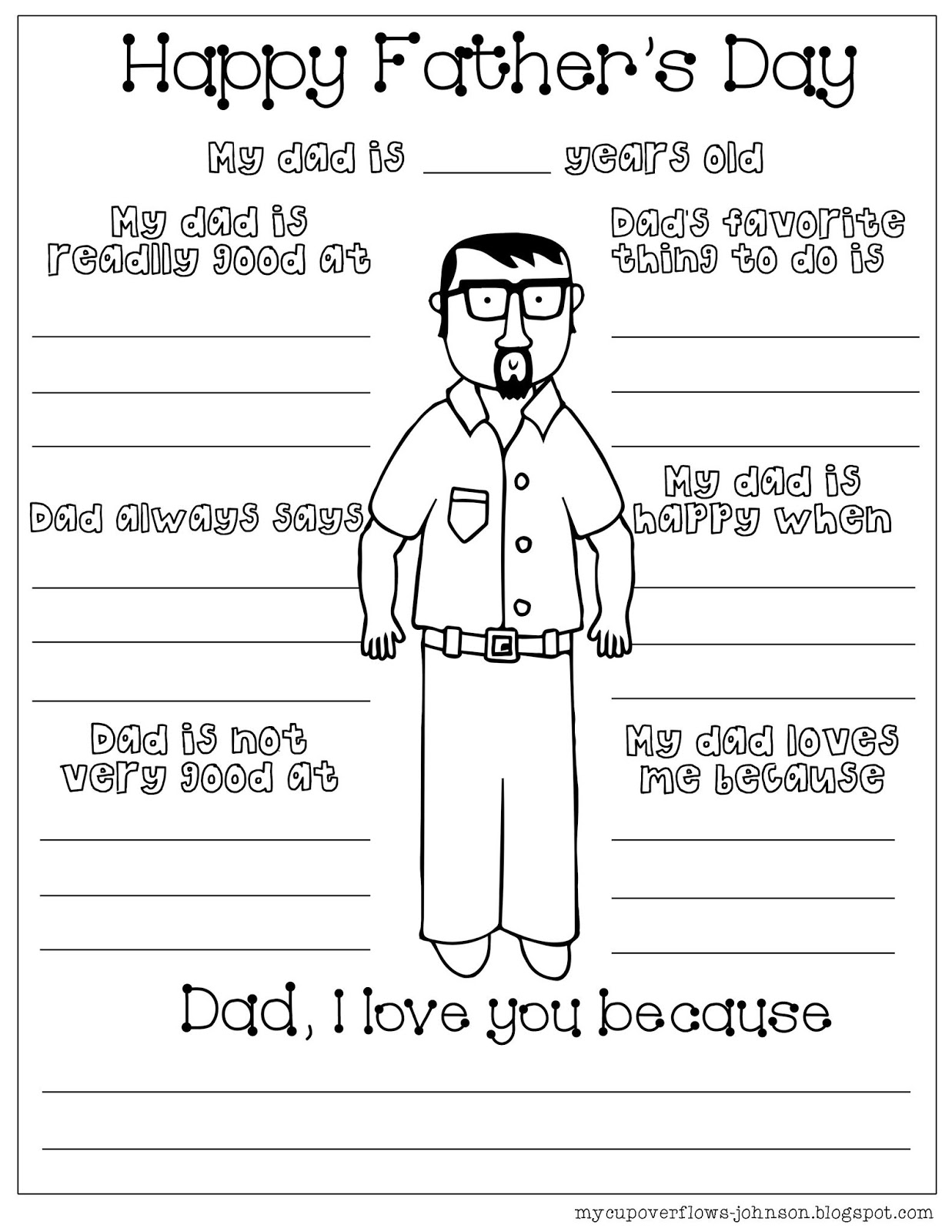 My Cup Overflows: Different Faces of Dad