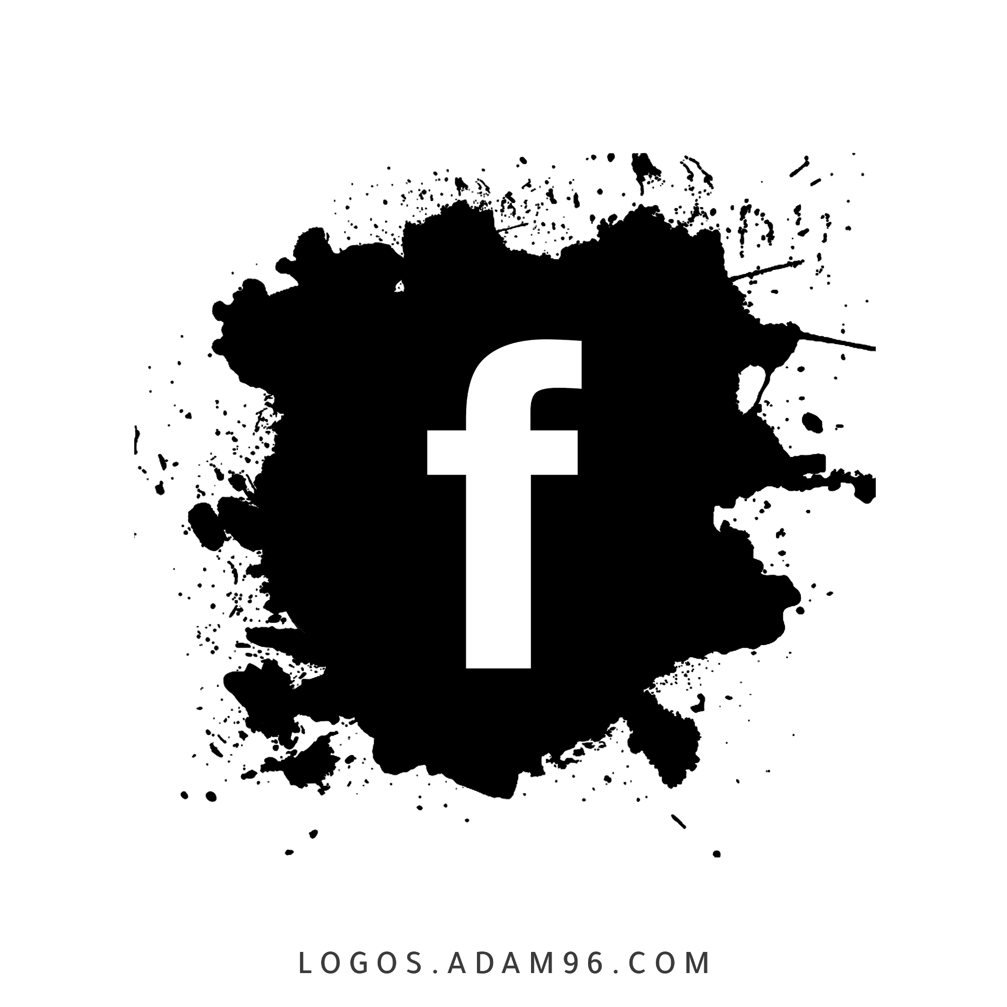 Download Facebook Black Logo Vector PNG Original Logo Big Size