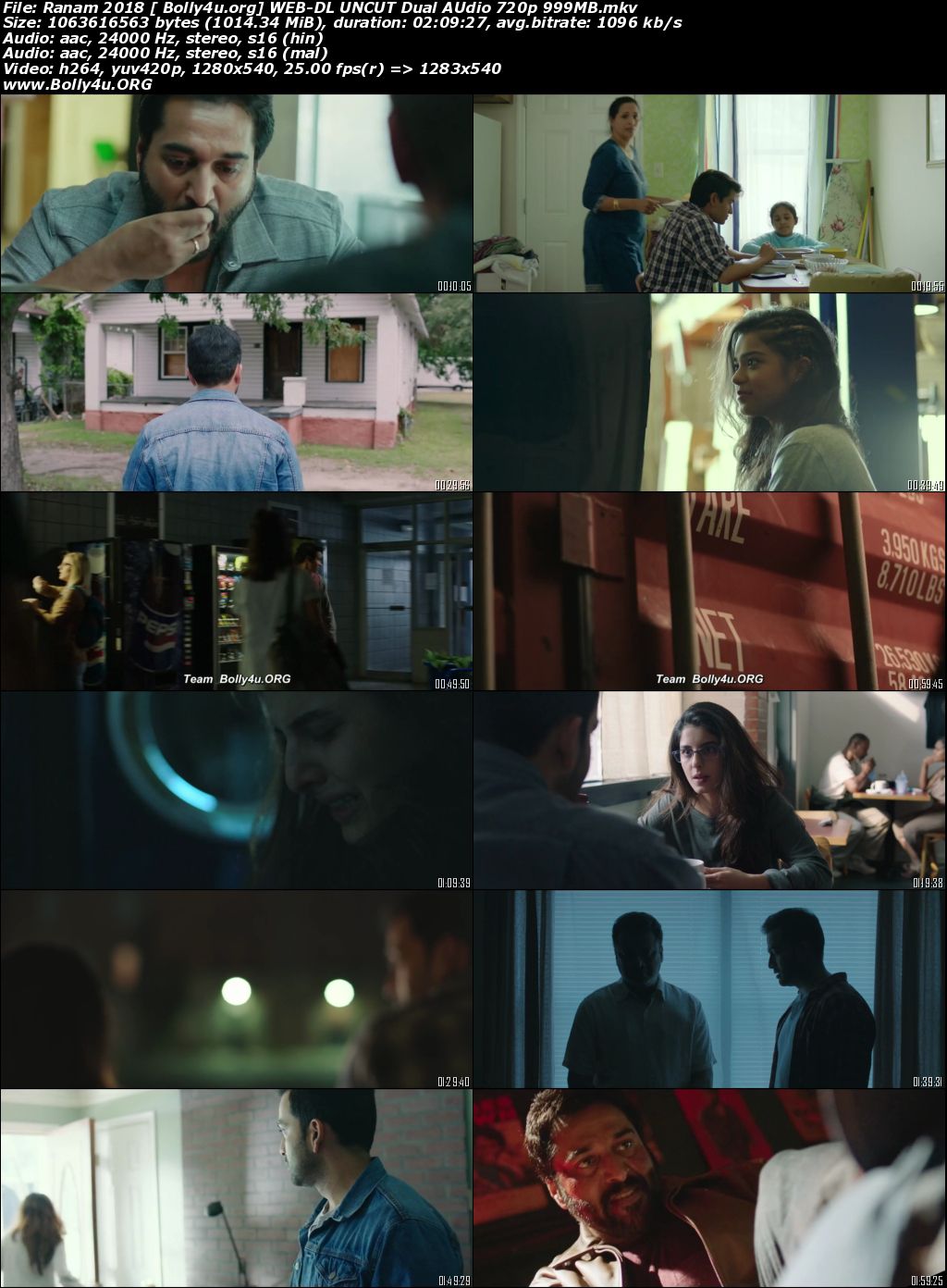 Ranam 2018 WEB-DL 999Mb UNCUT Hindi Dual Audio 720p Download