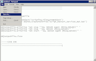 sharing: How To Start or Stop Services SQL Server Agent