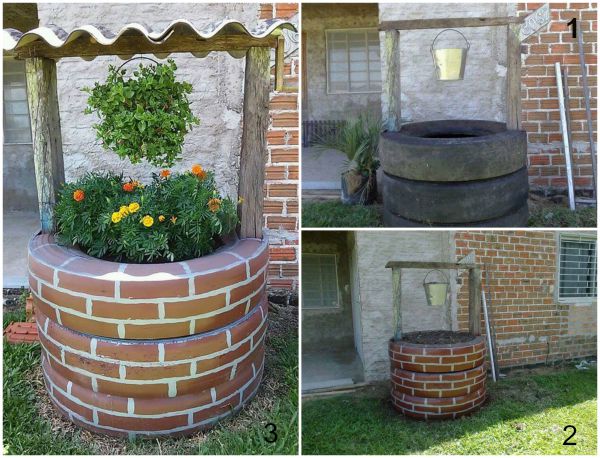 Ecosenda: Un estilo de vida natural: Reciclaje creativo para jardín con