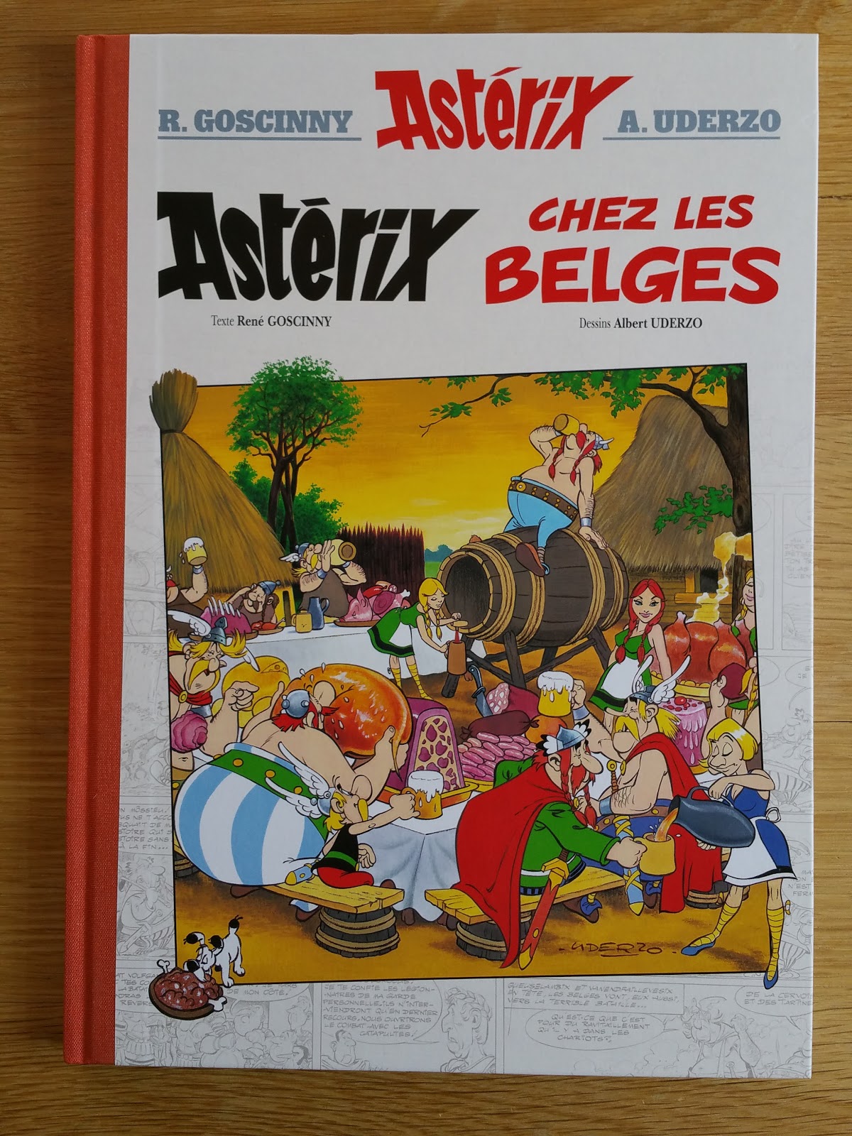 my absolute collection: Astérix Chez Les Belges Version Luxe Grand Format