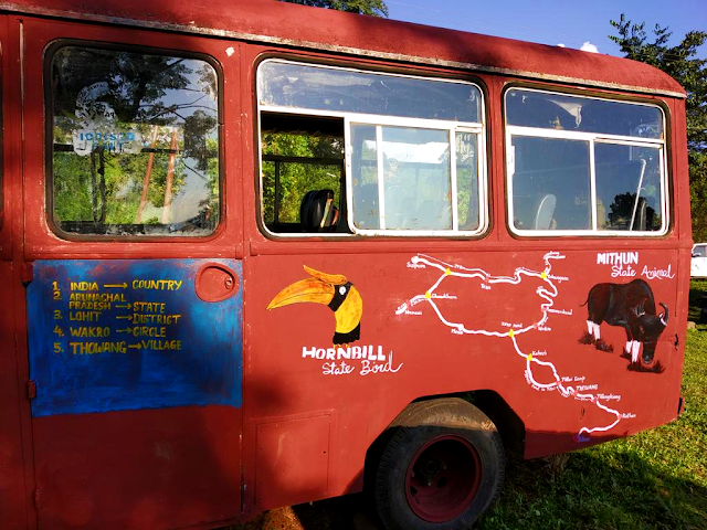 ARUNACHAL CONVERTS BUS INTO A SCHOOL