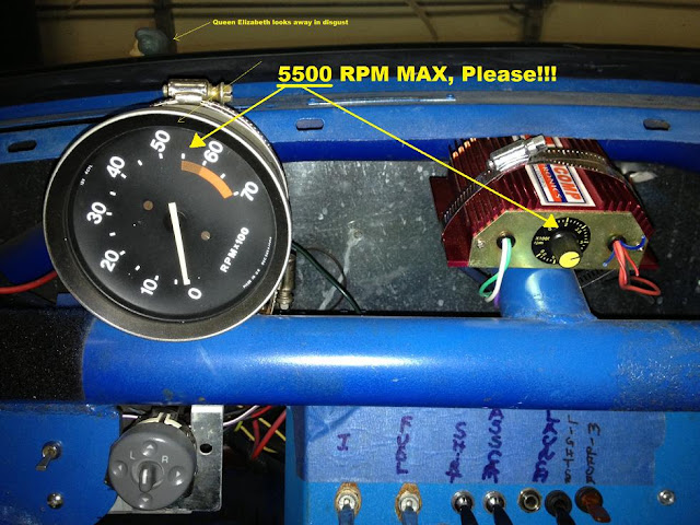 MGB Rev Limiter - Saves us from ourselves