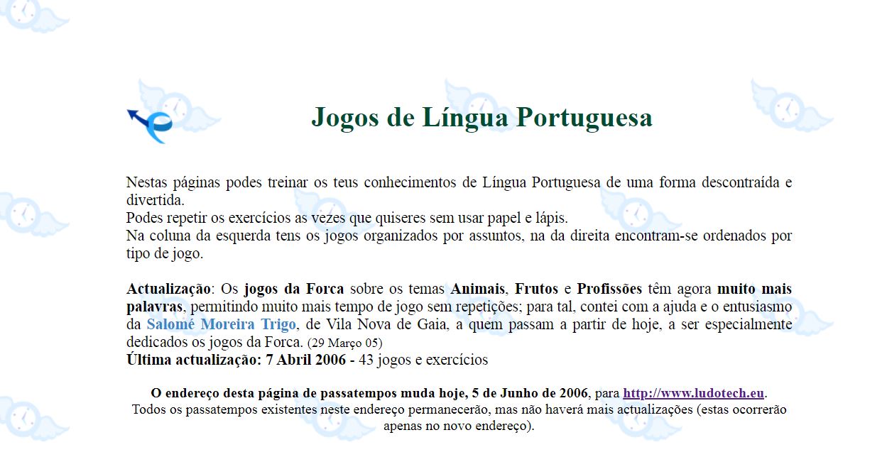 Jogos de Língua Portuguesa