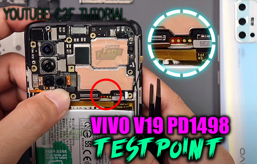 VIVO V19 PD1498 TEST POINT Tembel Panci