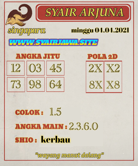 syair sgp arjuna