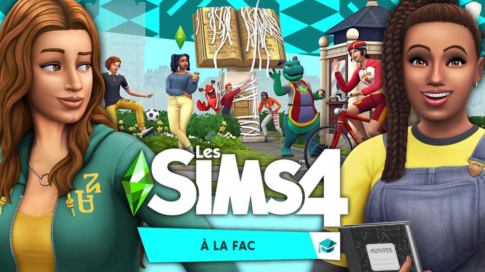 L'envol des jeux Les sims 4 À la fac S'inscrire à l'université et