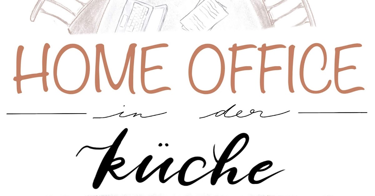 Home Office in der Küche/Essbereich