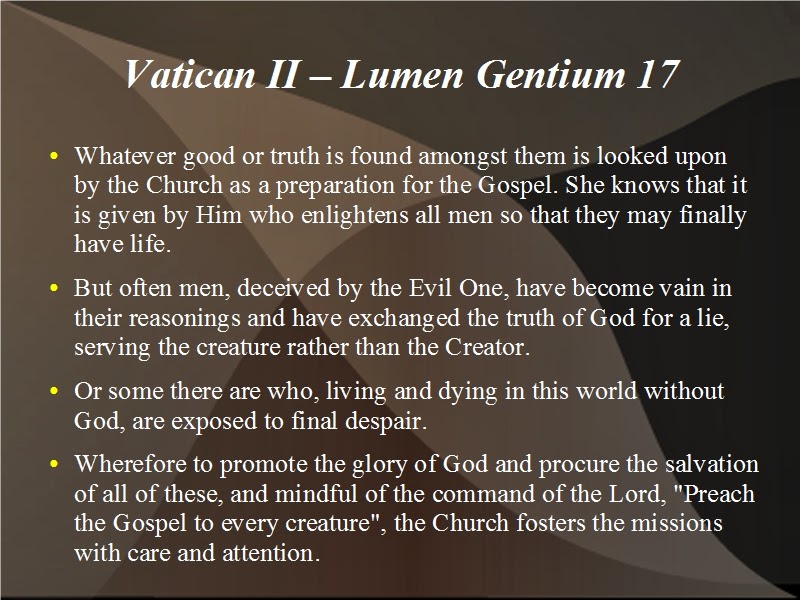 Outside the Church There is No Salvation Part 4