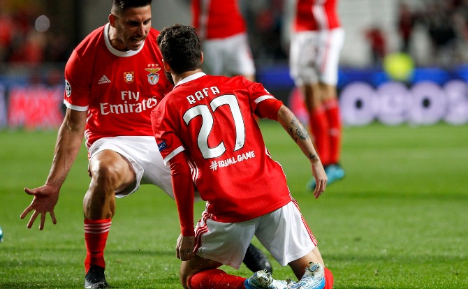 Benfica golo de Rafa Benfica golo de Rafa