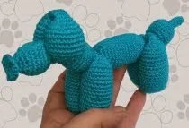 http://www.ravelry.com/patterns/library/balloon-dog-2