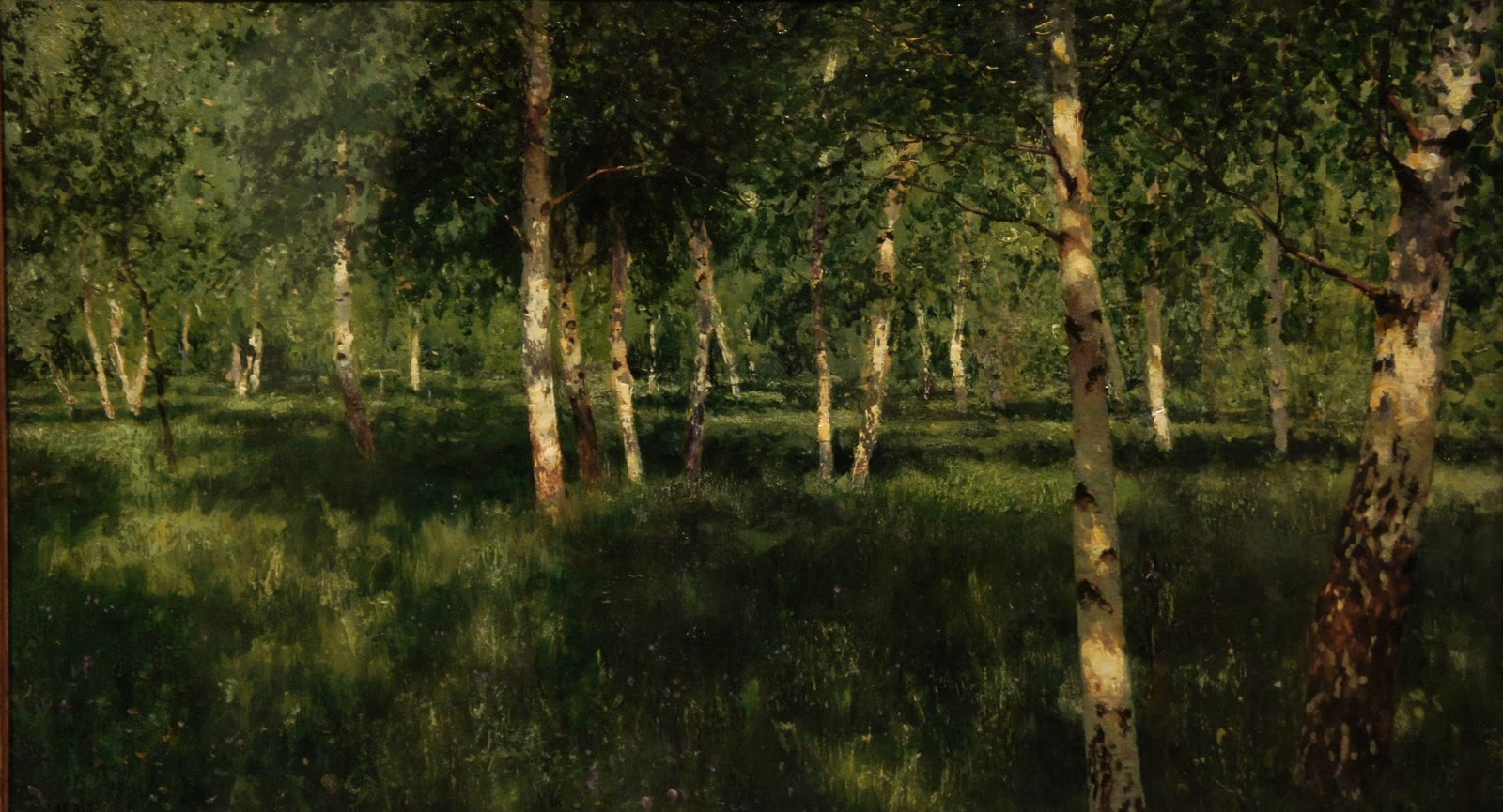 Березовая роща картина исаака левитана