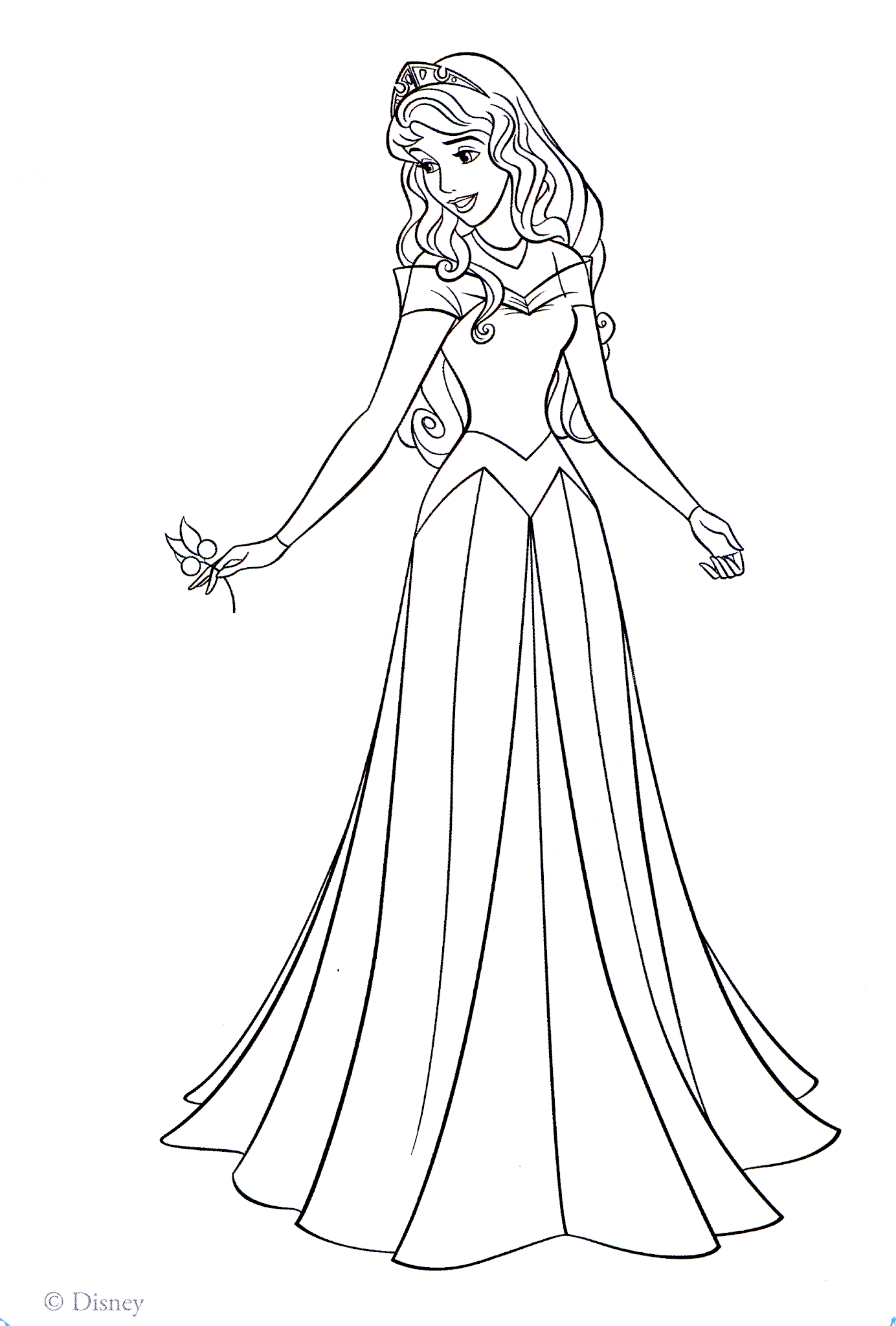 Aurora Coloring Pages Coloring Print