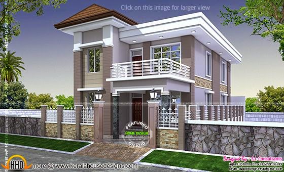 Modern home exterior