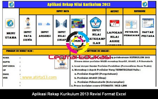 Aplikasi Rekap Kurikulum 2013 Revisi Format Excel Download Aplikasi Rekap Kurikulum 2013 Revisi Format Excel