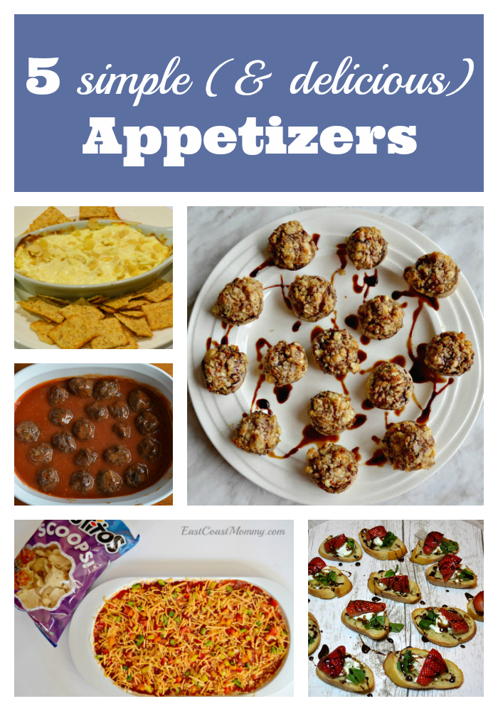 East Coast Mommy 5 Appetizers that are Perfect for any Party