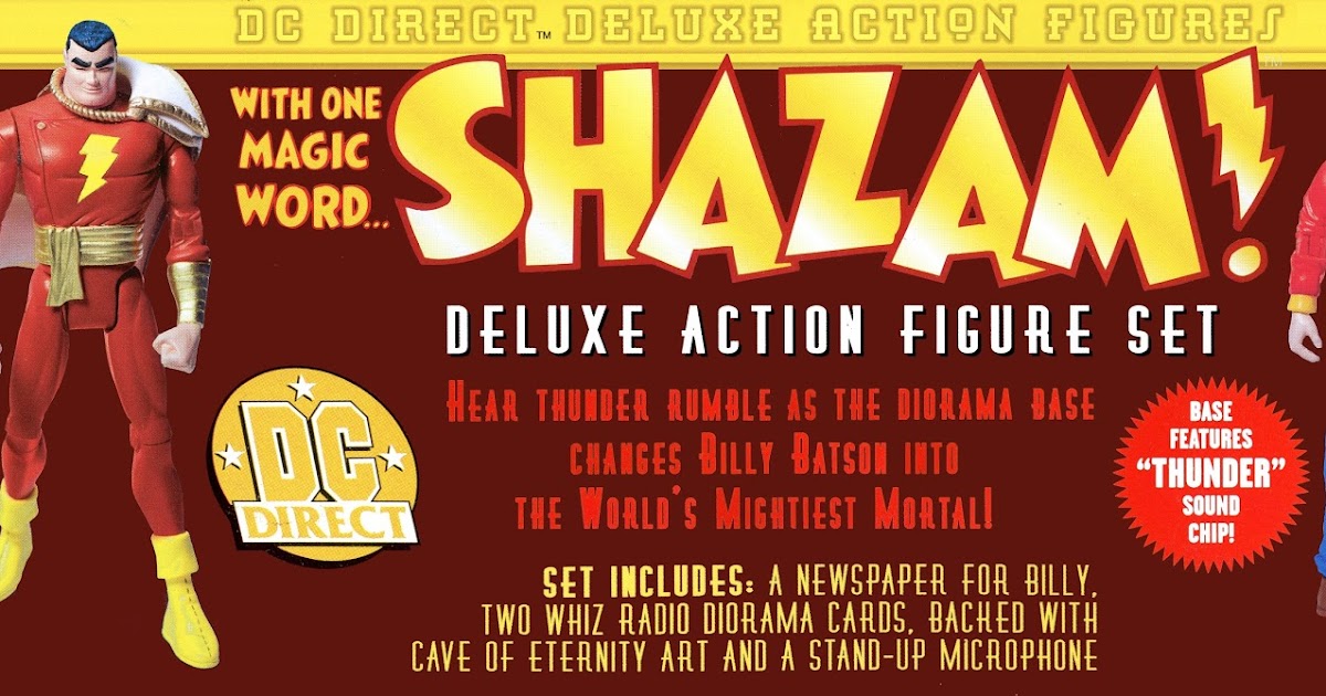 Deluxe Action Figure Set includes Billy NEUF * DC Direct Shazam 