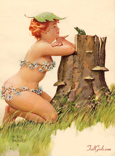 Hilda Erotic Art - Hilda, Curvy Pinup Queen of the 1950s ~ kalandrajaner